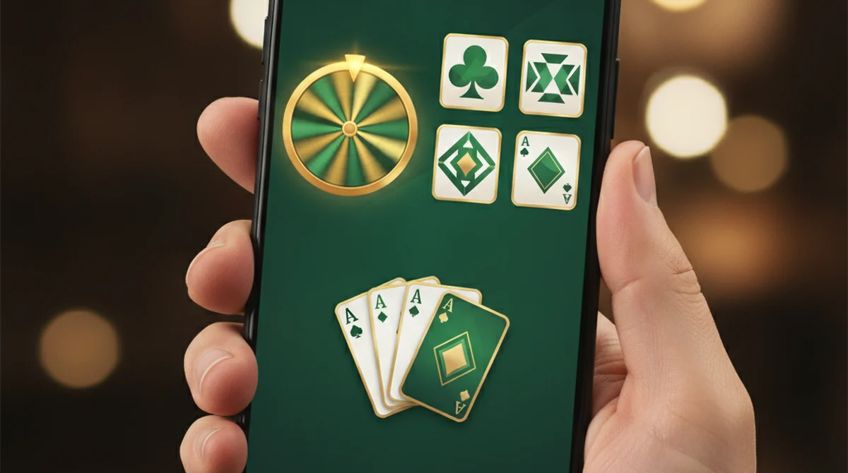 Indo Rummy Android interface showing 13-card lobby and games